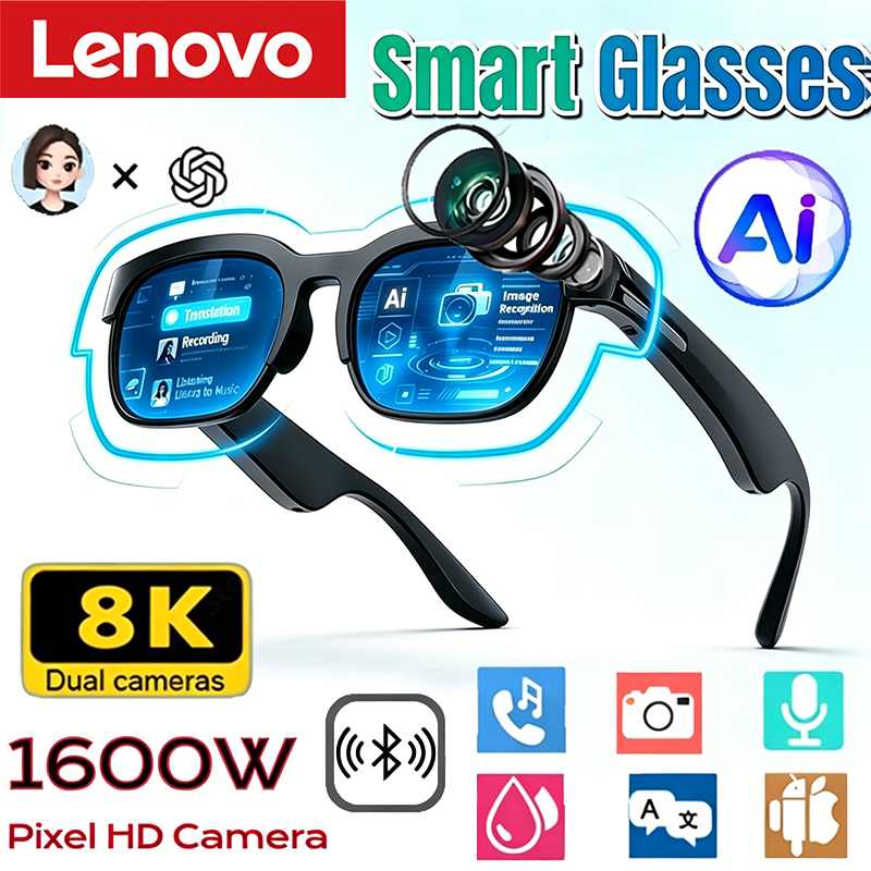 Smart Glasses Lens - Lenovo Smart Glasses 2026 New AI