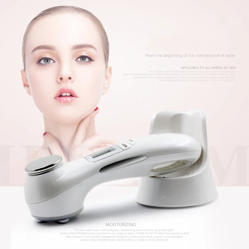 Galvanic Skin Sensor - Multifunctional RF Facial Lifting Massager EMS