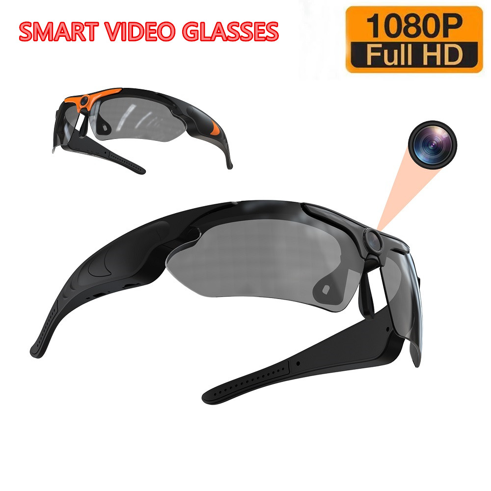 Smart Glasses Lens - Wearable HD 1080P Camera Outdoor Cycling