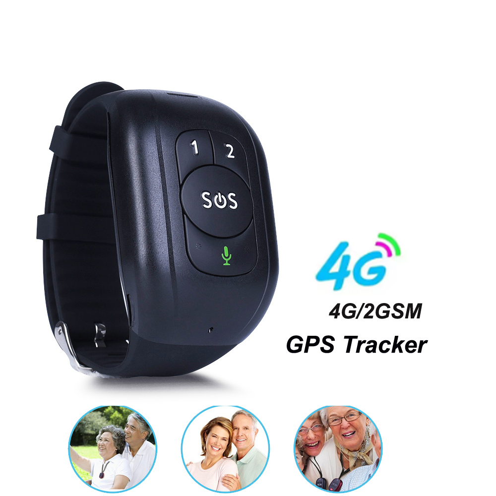 Elder 4G LTE GPS Tracker Brace - Fall Detection Watch ulasan dan harga