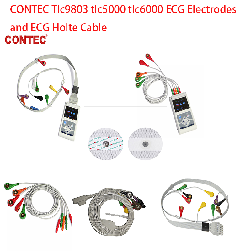 CONTEC Tlc9803 tlc5000 tlc6000 - Ecg Patch Monitor ulasan dan harga