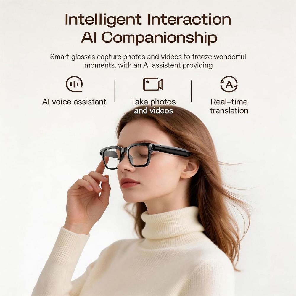 Smart Glasses: 4K Video, Dual  - Smart Glasses Lens ulasan dan harga