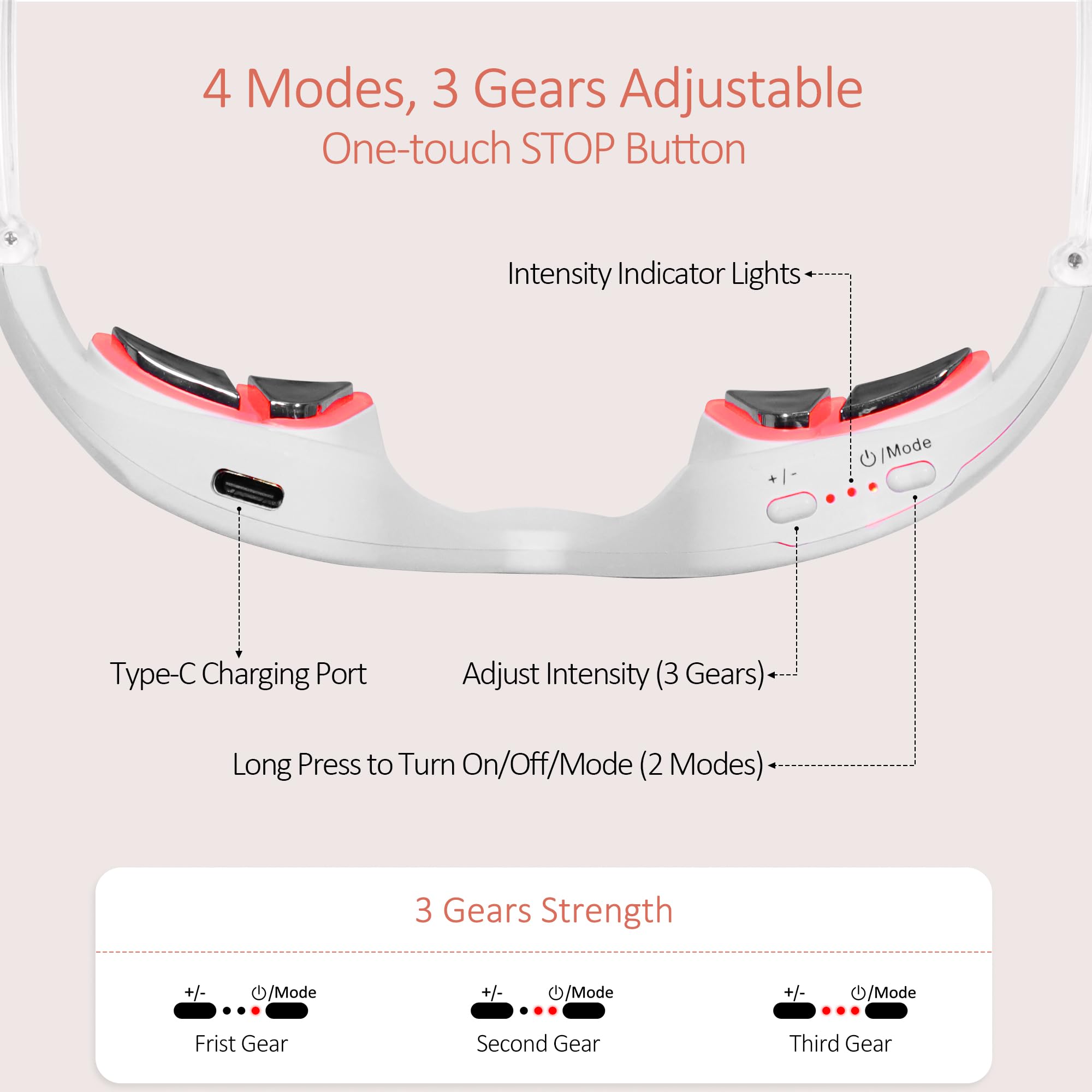 Under Eye Red Light Therapy De - Light Therapy Glasses ulasan dan harga
