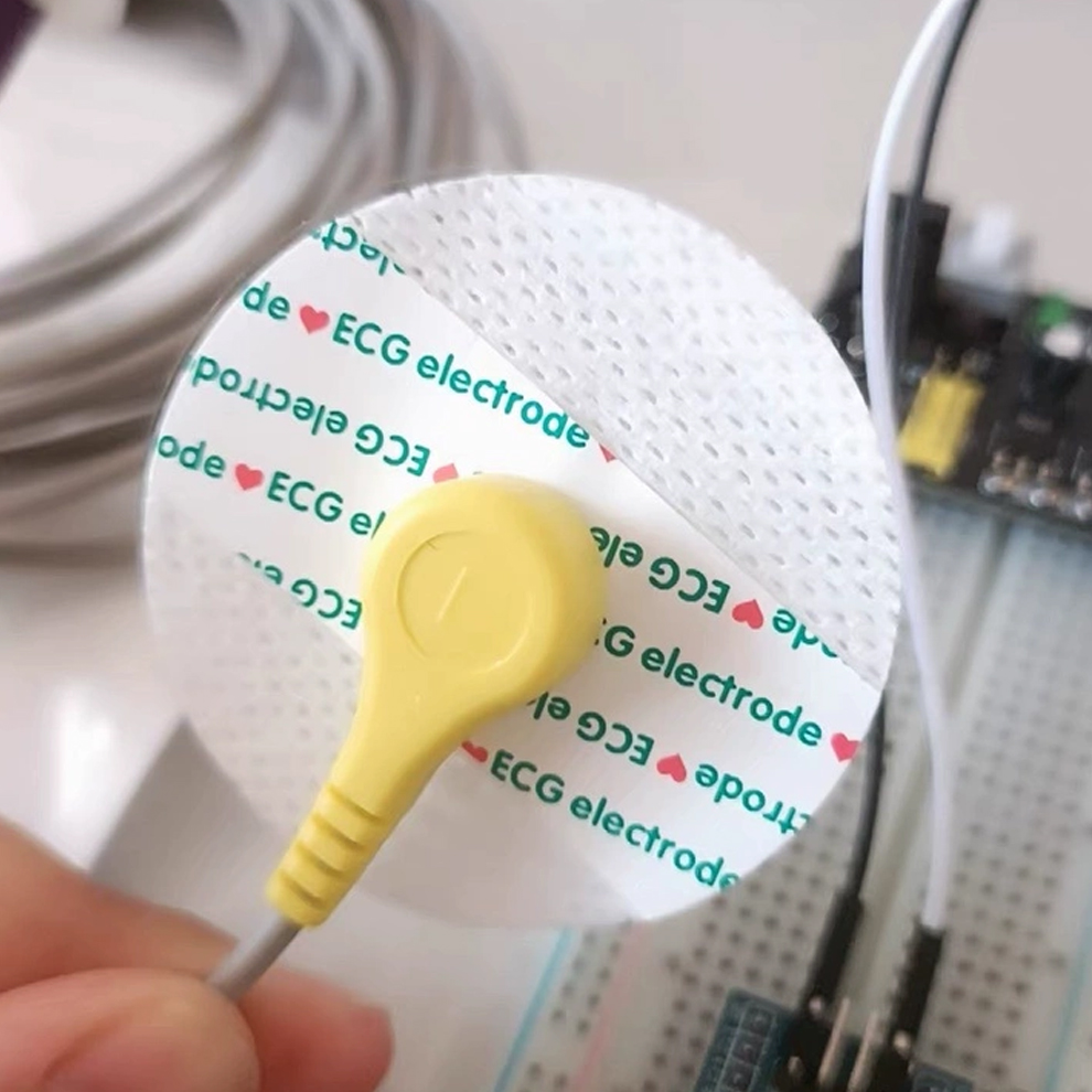 50pcs/1Bag ECG EKG Electrode P - Ecg Patch Monitor ulasan dan harga