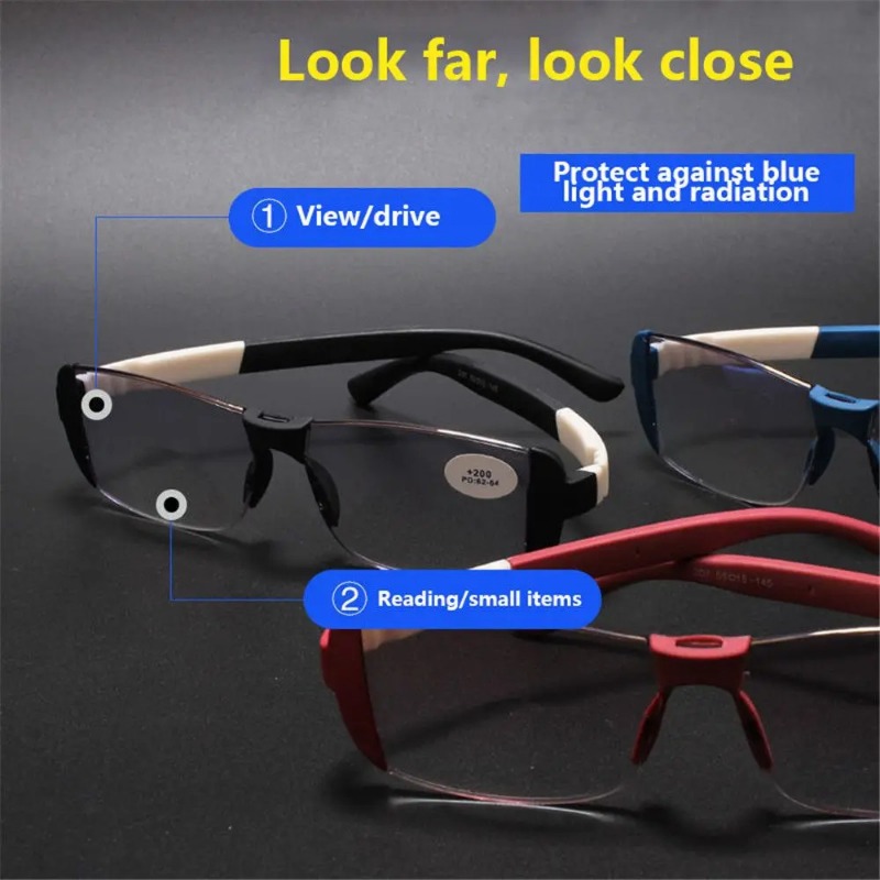 Anti Blue Light Glasses Magnet - Light Therapy Glasses ulasan dan harga