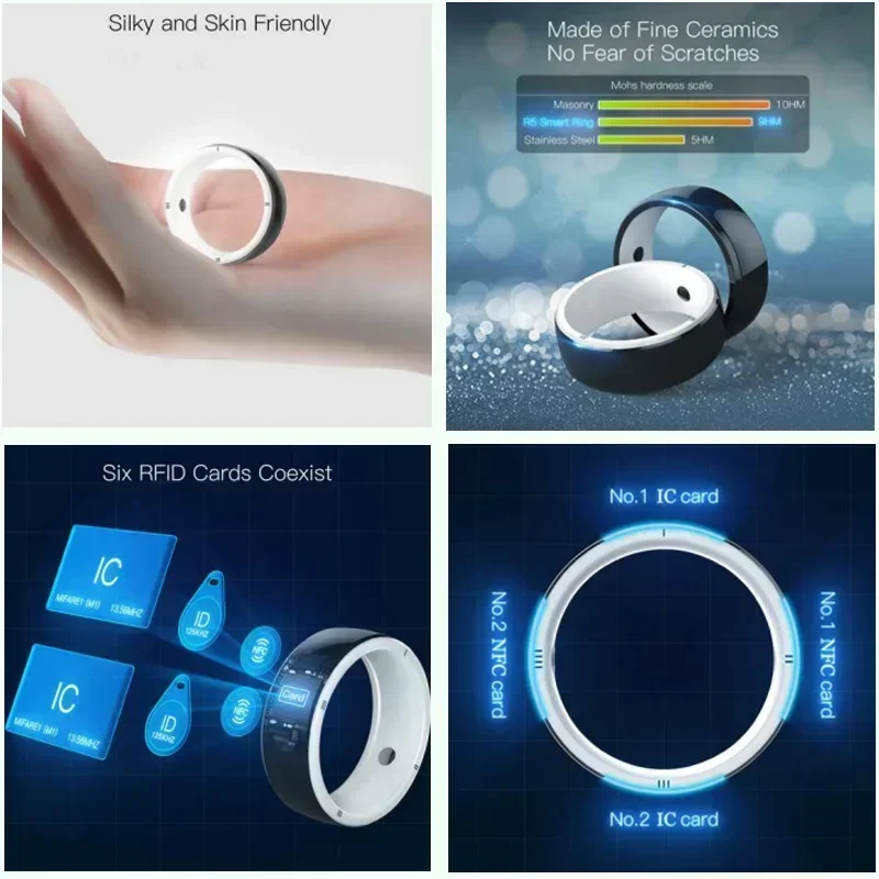 Smart Ring 6 RFID Cards Disk S - Smart Ring Nfc Pay ulasan dan harga