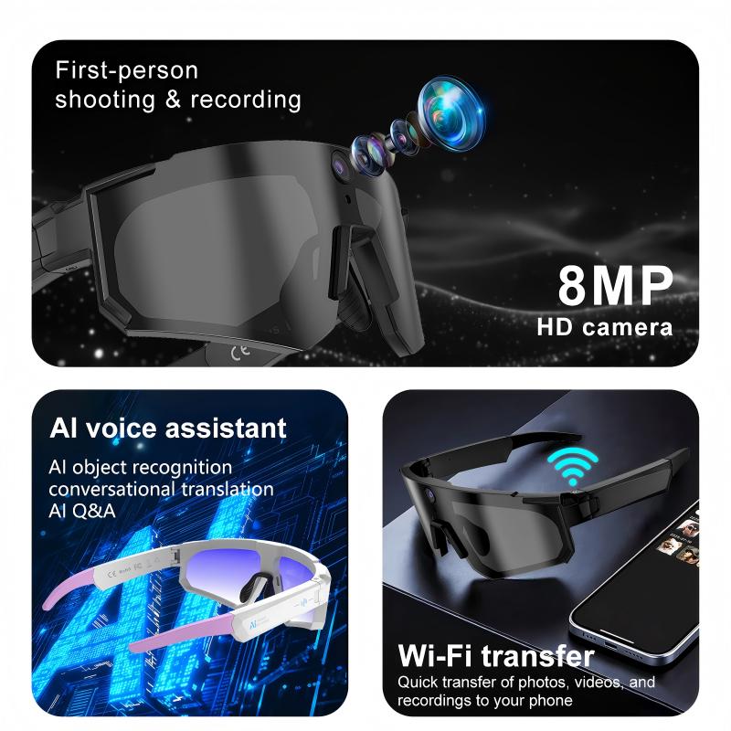 Lenovo AI Smart Glasses ChatGP - Smart Glasses Lens ulasan dan harga