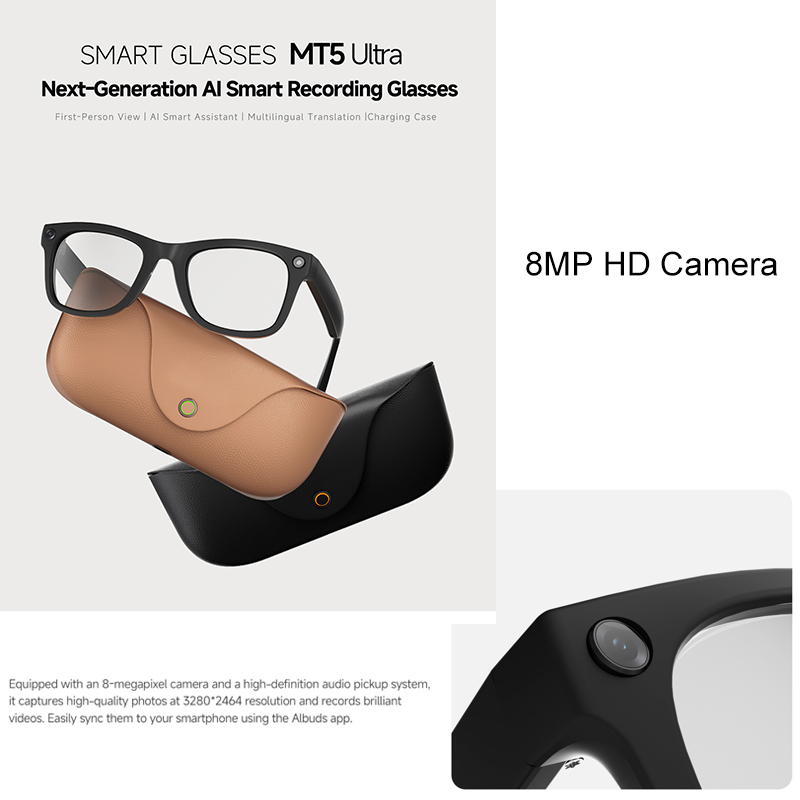 2026 AI smart Glasses HD 800W  - Smart Glasses Lens ulasan dan harga