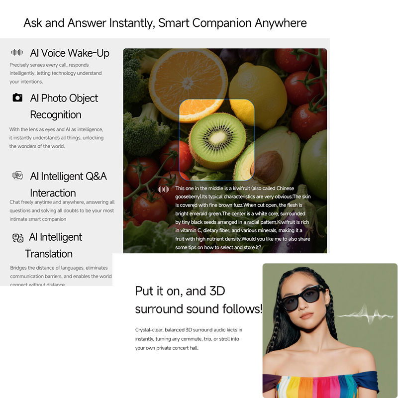 2026 AI smart Glasses HD 800W  - Smart Glasses Lens ulasan dan harga