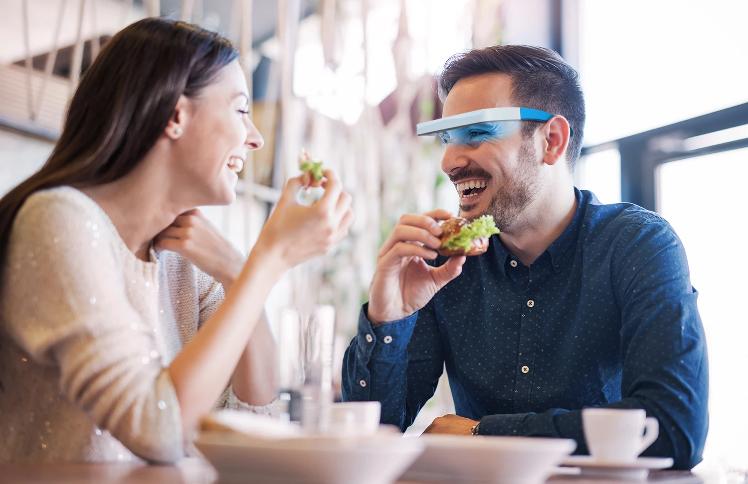 SAD Light Therapy Glasses Red  - Light Therapy Glasses ulasan dan harga