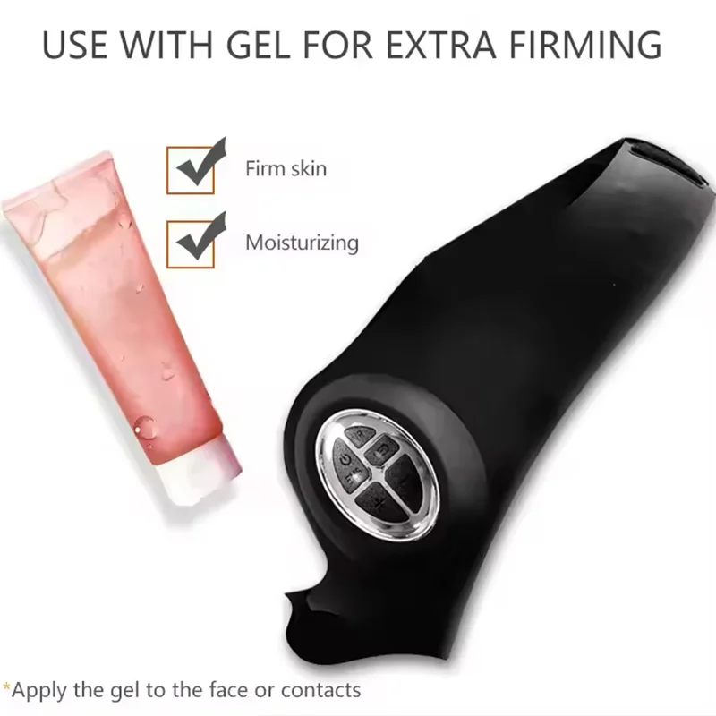 V Face Lifting EMS Facial Mask - Galvanic Skin Sensor ulasan dan harga