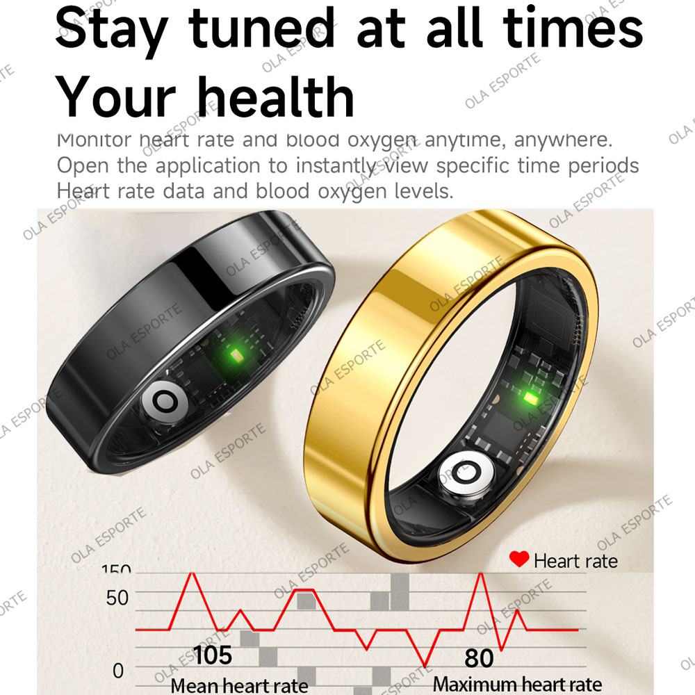 New R09 Smart Ring Men Women w - Temperature Ring Skin ulasan dan harga