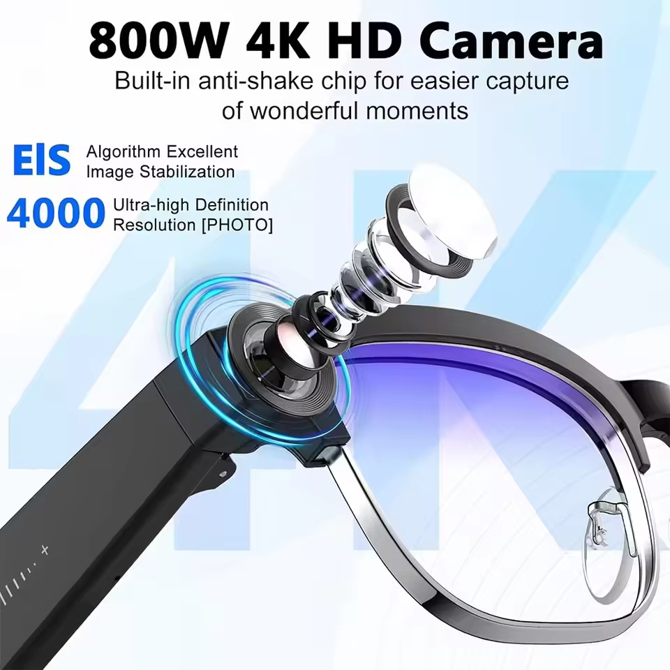 2026 New 8MP Ultra-Wide HD Cam - Smart Glasses Lens ulasan dan harga