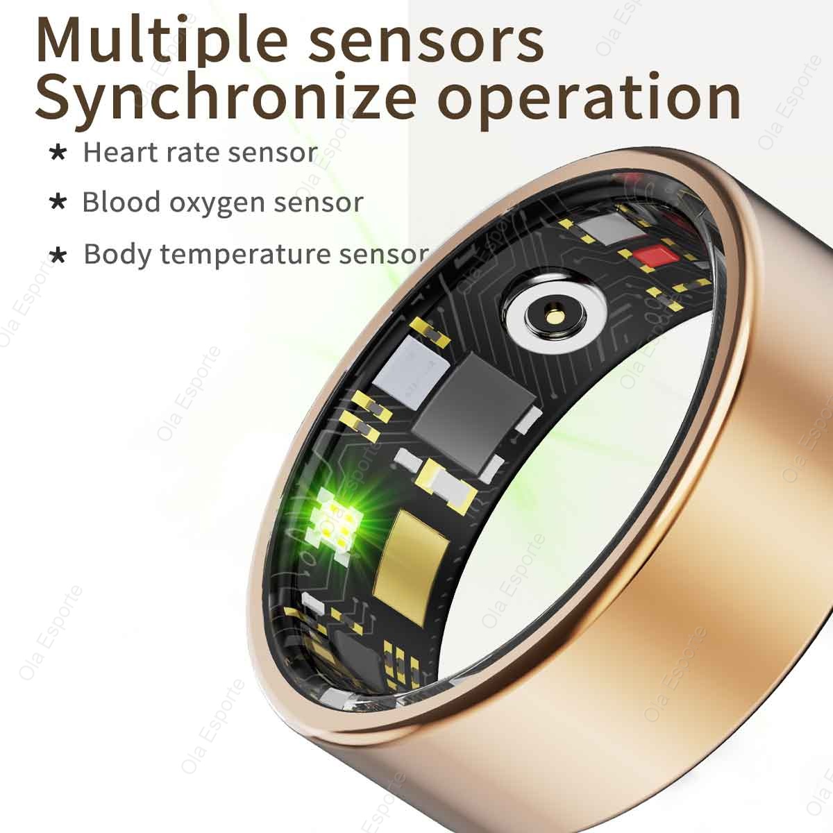 NEW R09 Smart Ring Men Women w - Temperature Ring Skin ulasan dan harga