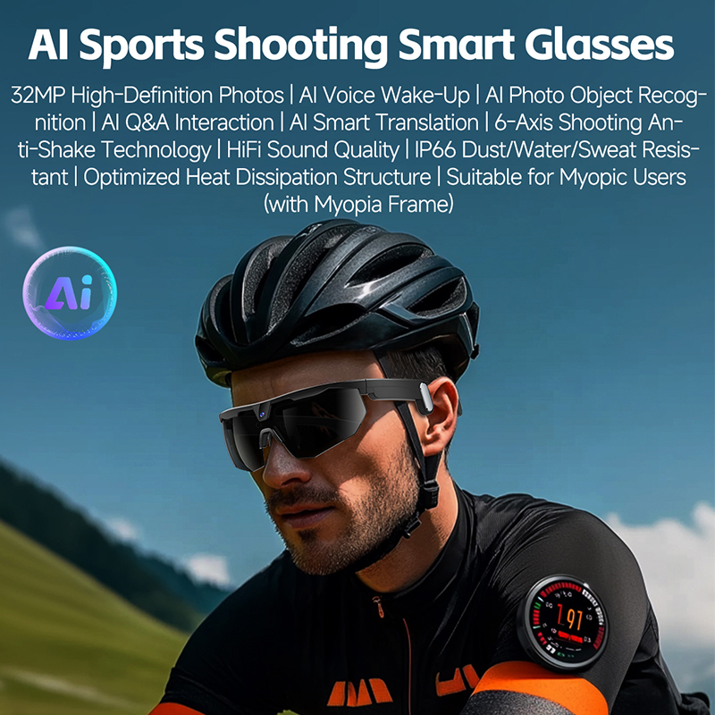 2026 New Smart Glasses Cycling - Smart Glasses Lens ulasan dan harga