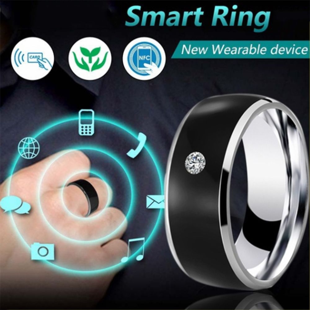Fashion Multifunctional Techno - Smart Ring Nfc Pay ulasan dan harga