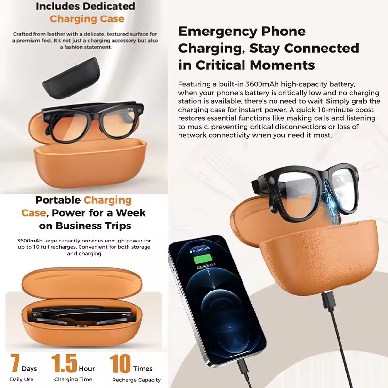 New 800W 4k HD Camera Smart Gl - Smart Glasses Lens ulasan dan harga