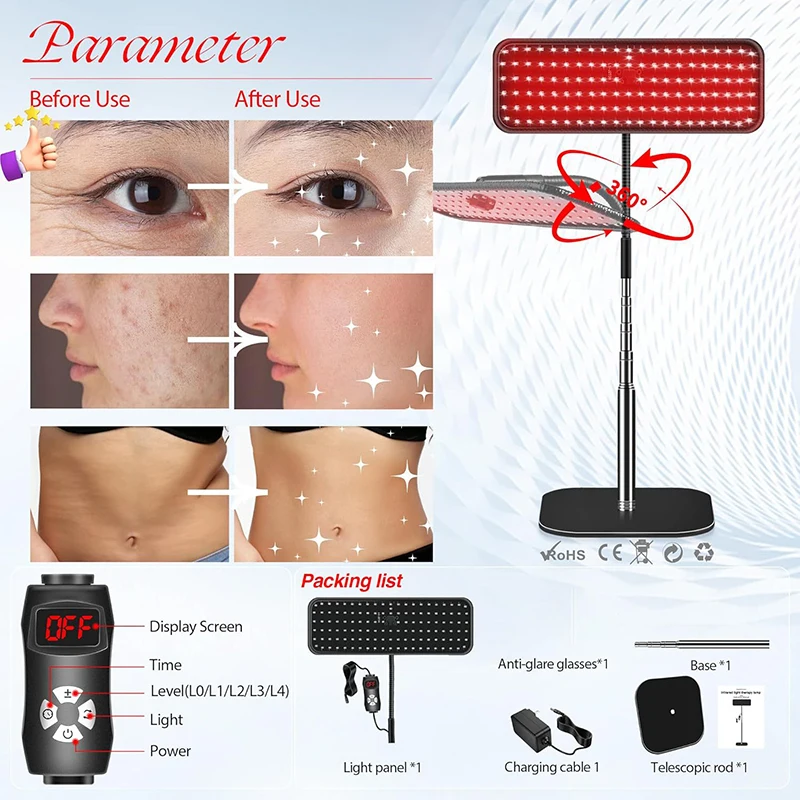 Near Infrared Light Panel 660n - Galvanic Skin Sensor ulasan dan harga