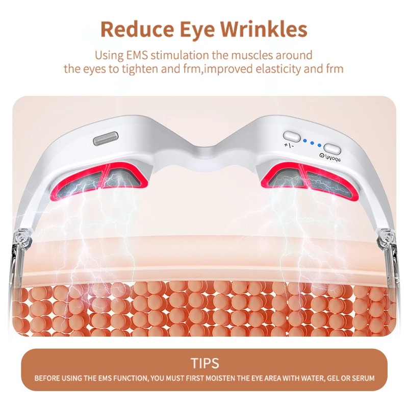 Under Eye Red Light Therapy De - Light Therapy Glasses ulasan dan harga